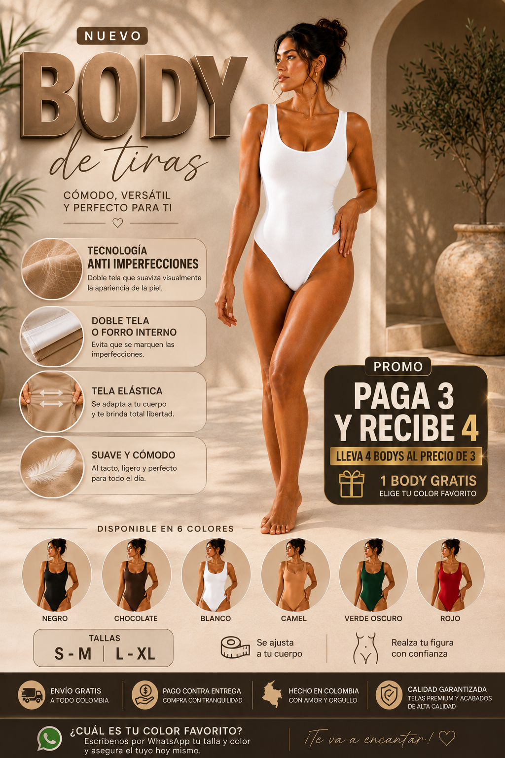 Body de Tiras